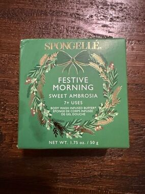 Spongelle Green All-In-One Body Treatment Body Wash Buffer